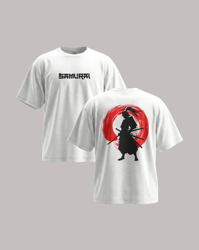 Japan Samurai Warrior Unisex Oversized Classic T-Shirt
