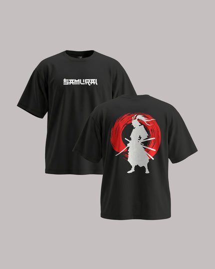 Japanese Samurai Graphic Unisex Oversized Classic T-Shirt