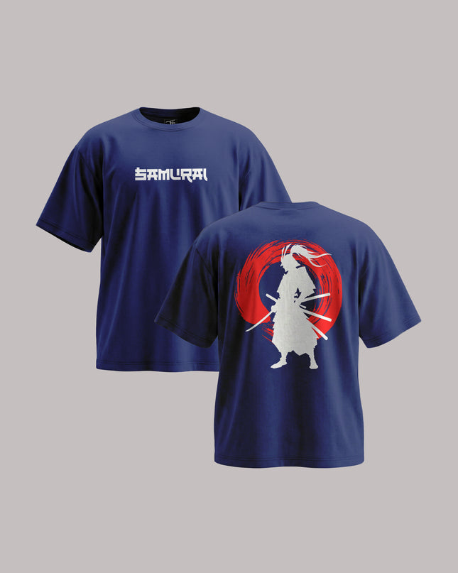 Japanese Samurai Graphic Unisex Oversized Classic T-Shirt