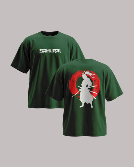 Japanese Samurai Graphic Unisex Oversized Classic T-Shirt