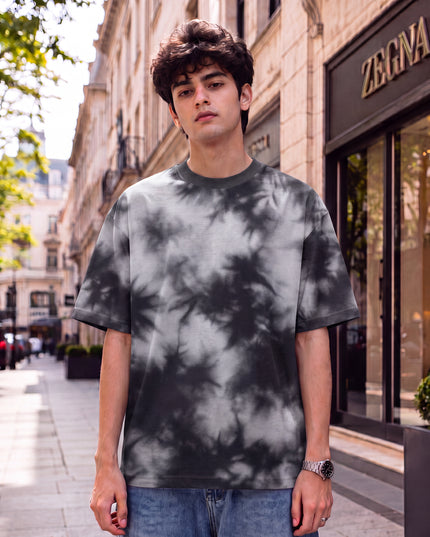 Mono Storm Unisex Tie Dye Oversized T-Shirt