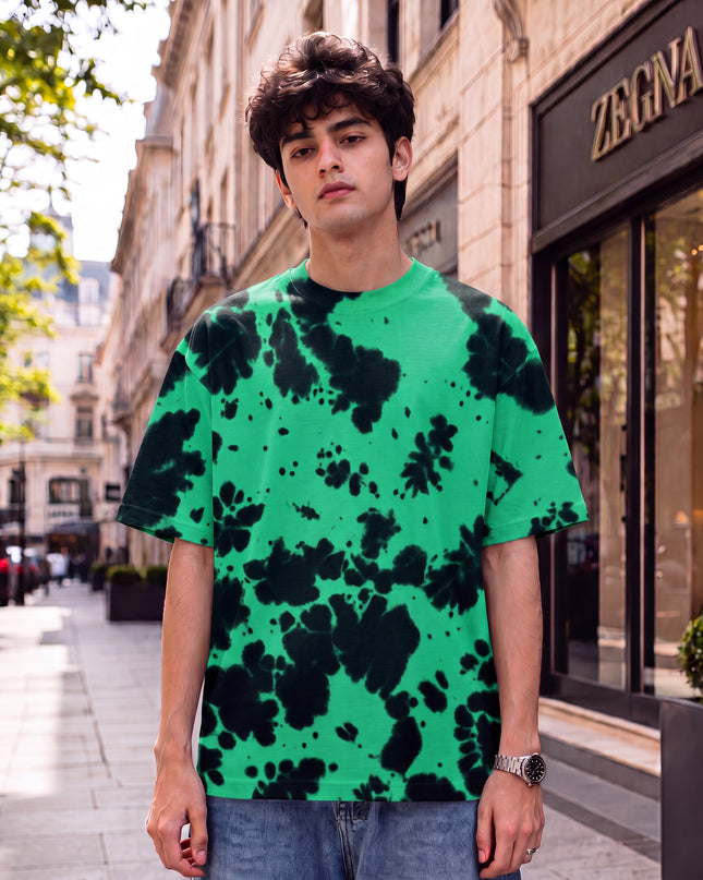 Neo Moss Unisex Tie Dye Oversized T-Shirt