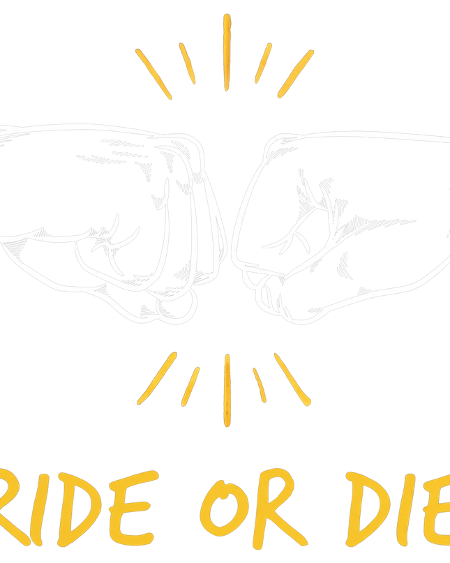 Ride or Die Regular Fit Classic Crew T-Shirt