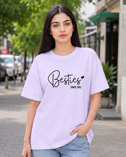 Besties Since Forever Oversized Women's Classic T-Shirt