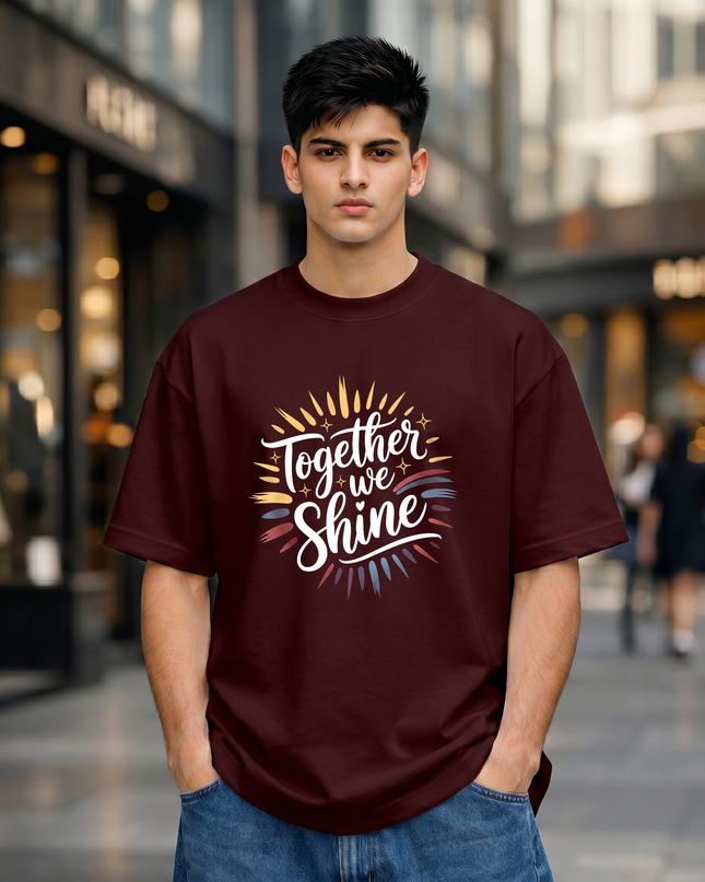 Together We Shine Oversized Classic T-Shirt