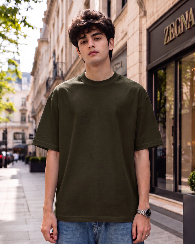 Unisex Oversized Classic Plain T-Shirt