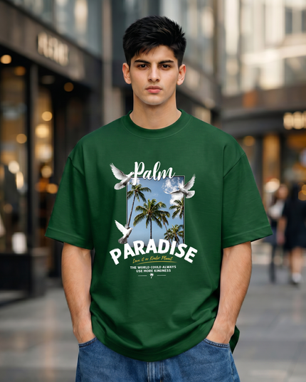 Palm Paradise Unisex Oversized Classic T-Shirt