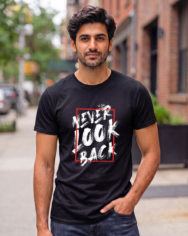 Never Look Back Men's Classic Crew T-Shirt