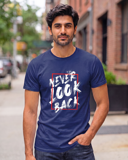 Never Look Back Men's Classic Crew T-Shirt