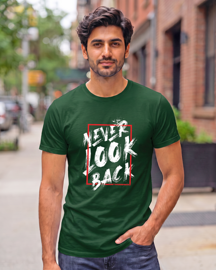 Never Look Back Men's Classic Crew T-Shirt
