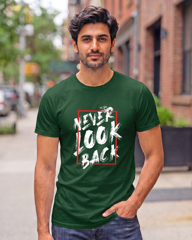 Never Look Back Men's Classic Crew T-Shirt