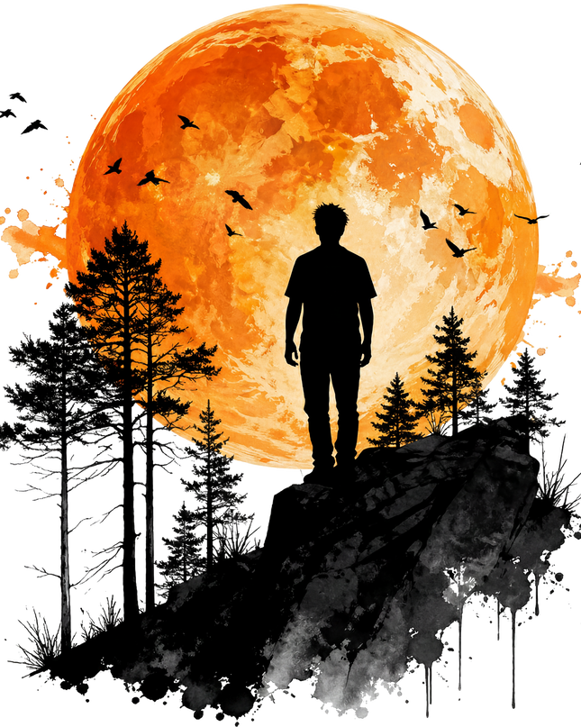 Moon Explorer Unisex Oversized Classic T-Shirt