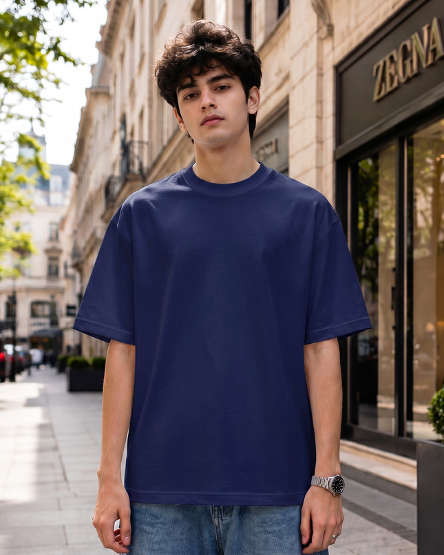Unisex Oversized Classic Plain T-Shirt