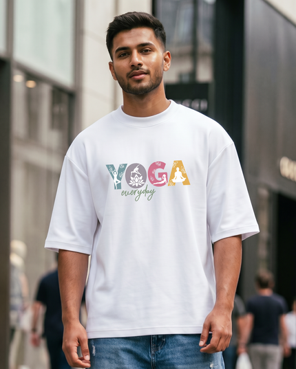 Yoga Everyday Graphic Oversized Classic T-Shirt