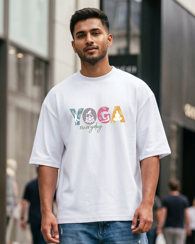Yoga Everyday Graphic Oversized Classic T-Shirt