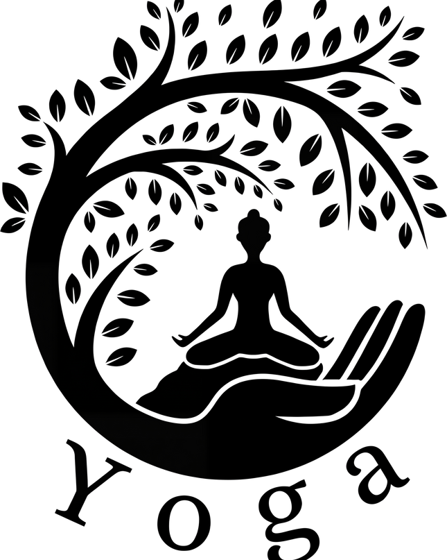 Yoga Tree Graphic Oversized Classic T-Shirt