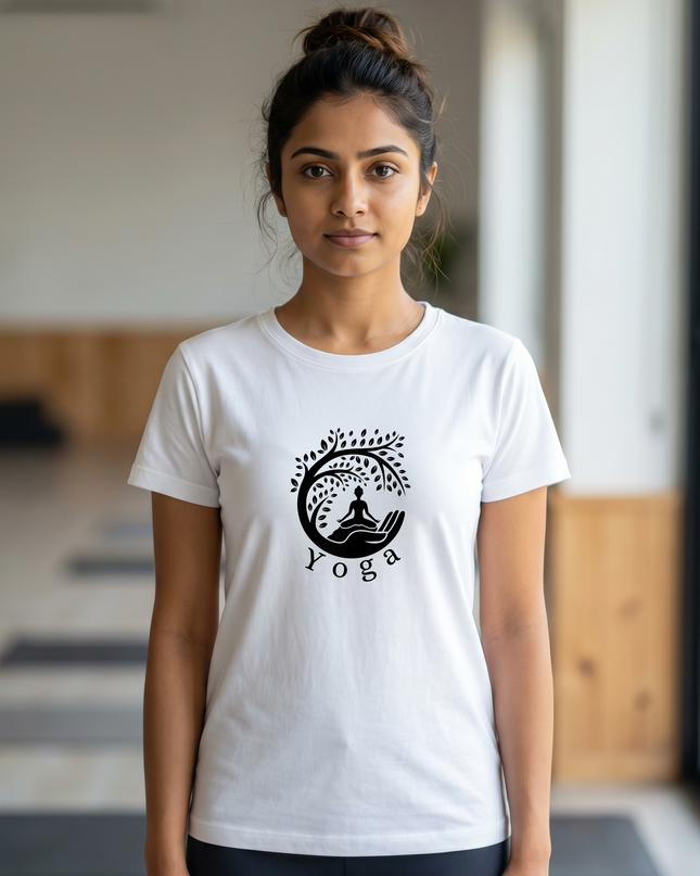 The Tree Of Life Yoga Classic Crew T-Shirt