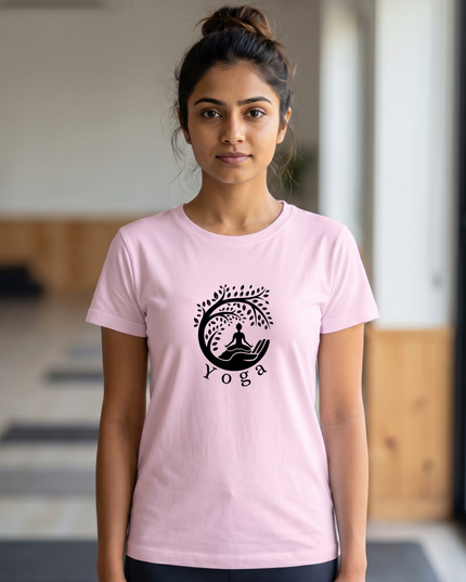The Tree Of Life Yoga Classic Crew T-Shirt