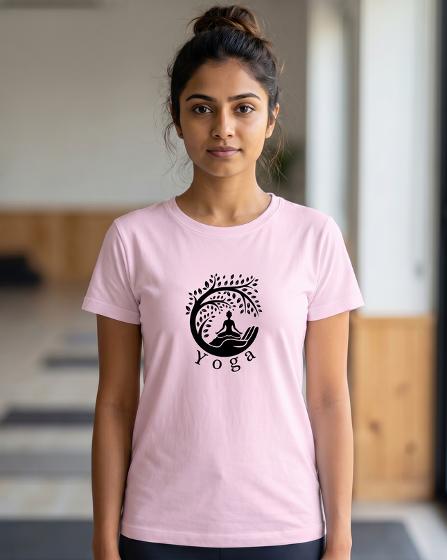 The Tree Of Life Yoga Classic Crew T-Shirt