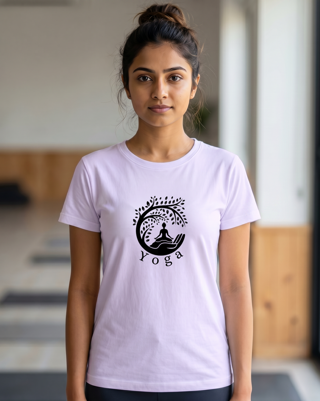 The Tree Of Life Yoga Classic Crew T-Shirt