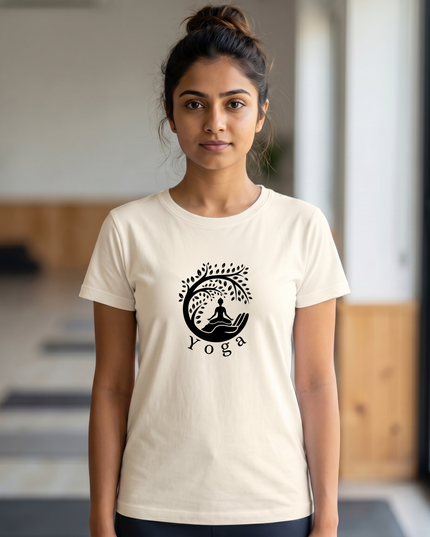 The Tree Of Life Yoga Classic Crew T-Shirt