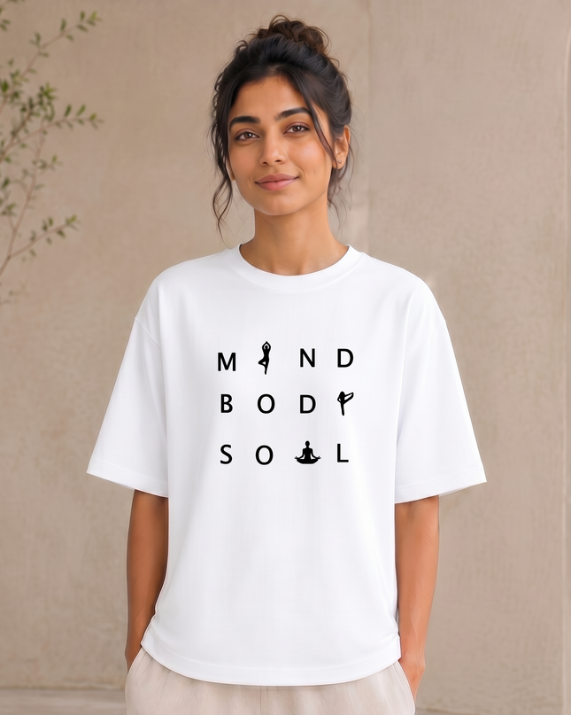 Mind Body Soul Oversized Classic T-Shirt