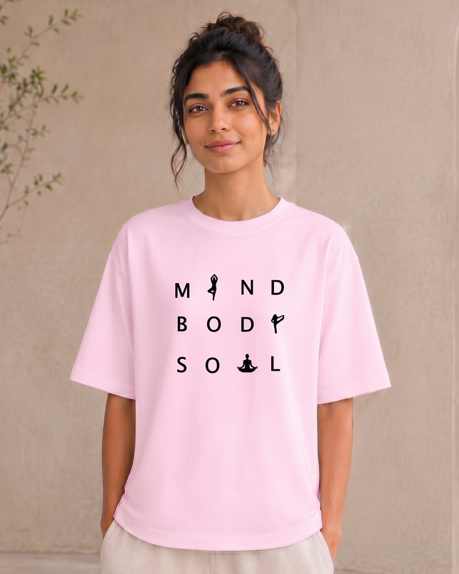 Mind Body Soul Oversized Classic T-Shirt