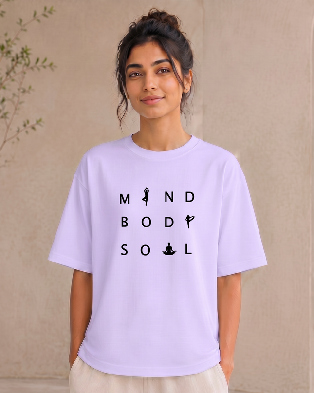 Mind Body Soul Oversized Classic T-Shirt