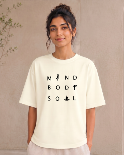 Mind Body Soul Oversized Classic T-Shirt