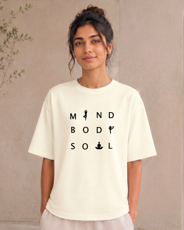 Mind Body Soul Oversized Classic T-Shirt