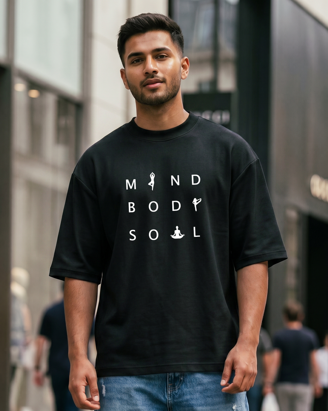 Mind Body Soul Oversized Classic T-Shirt