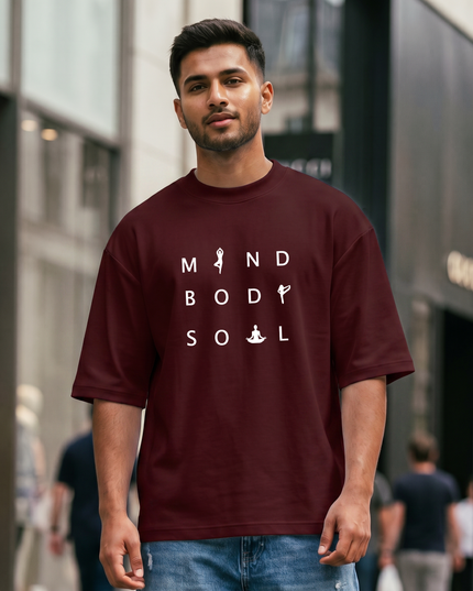 Mind Body Soul Oversized Classic T-Shirt