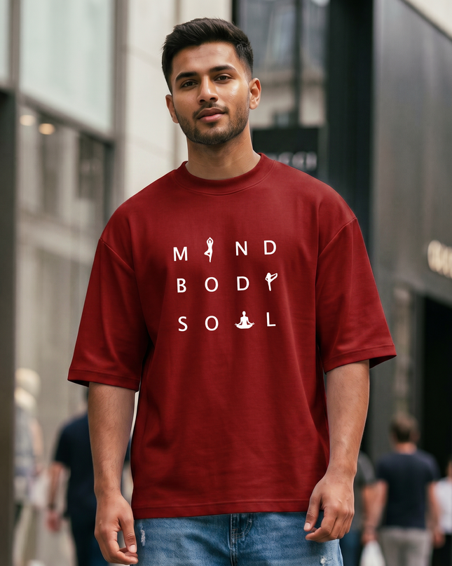 Mind Body Soul Oversized Classic T-Shirt