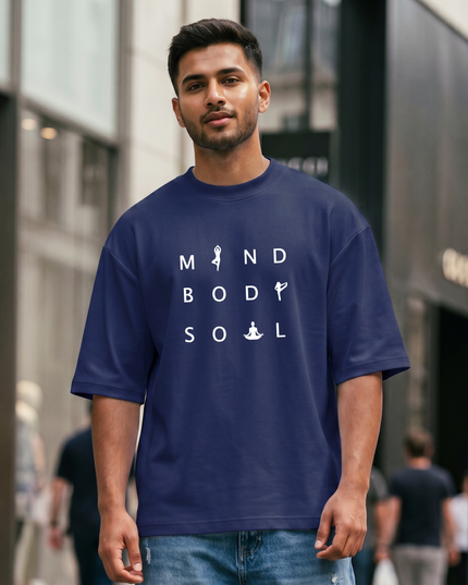 Mind Body Soul Oversized Classic T-Shirt