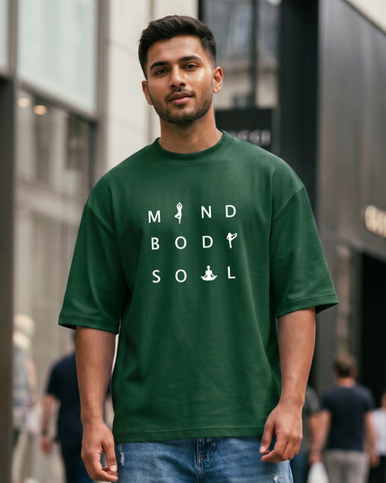 Mind Body Soul Oversized Classic T-Shirt