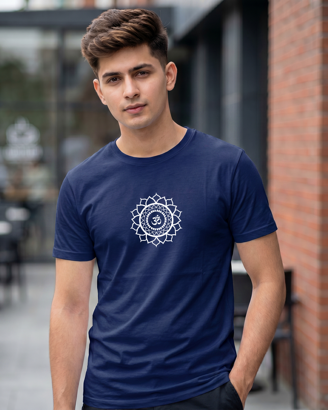 Om Mandala Graphic Classic Crew T-Shirt