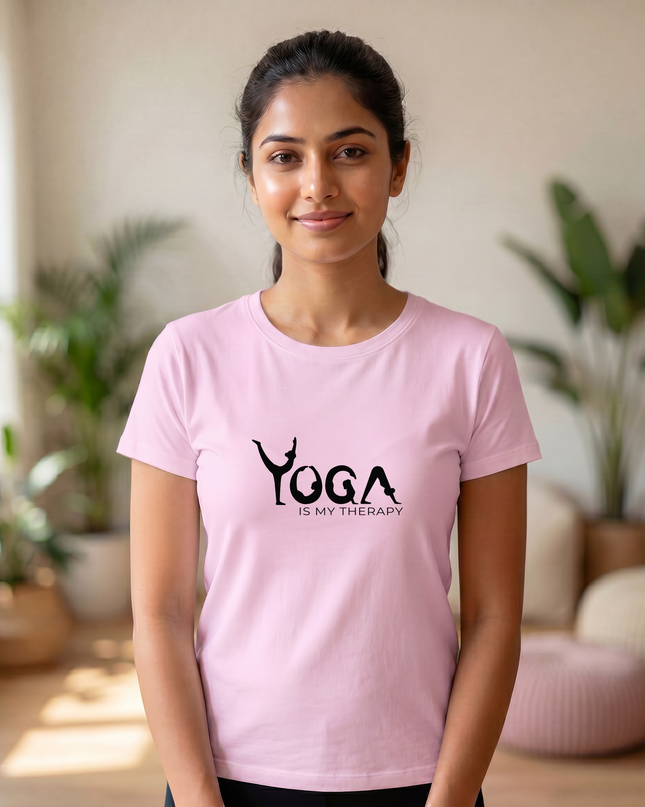 Yoga Is My Therapy Unisex Classic Crew T-Shirt
