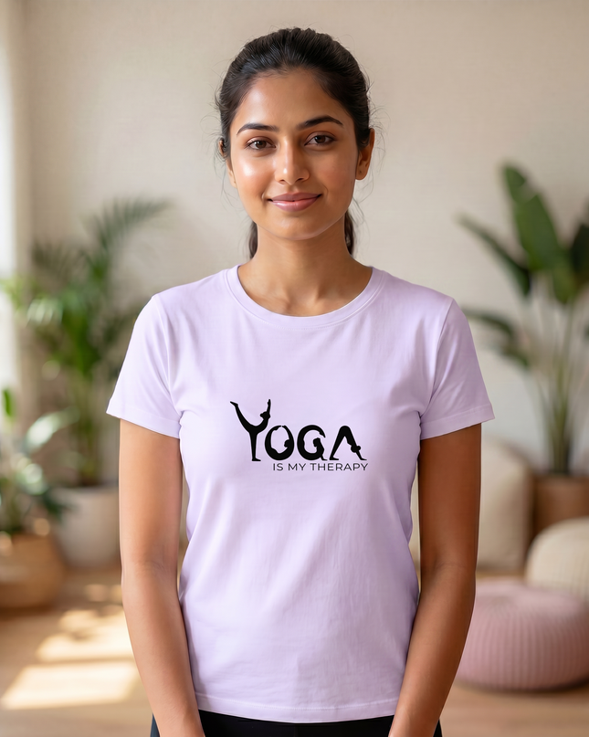 Yoga Is My Therapy Unisex Classic Crew T-Shirt